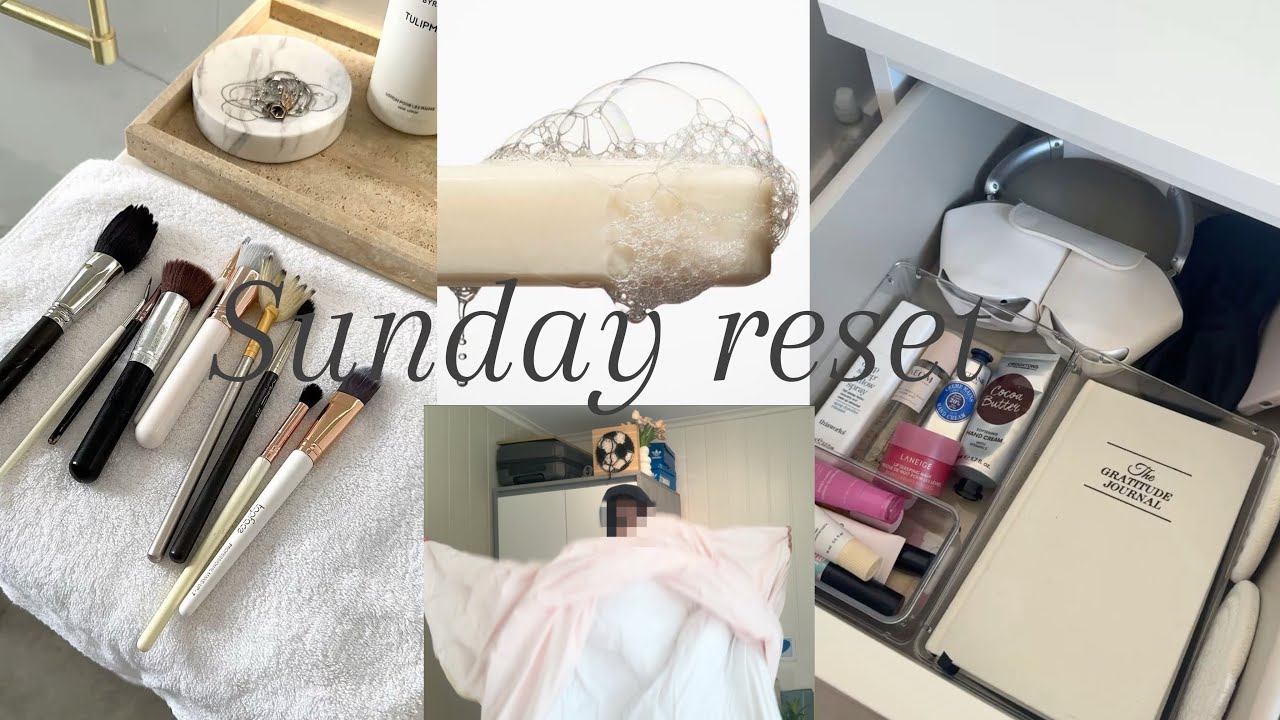 عزلة غرفتي ، تنظيم و نترتيب. سمعت كيتب صوتي| Sunday reset 🤍#vlog 