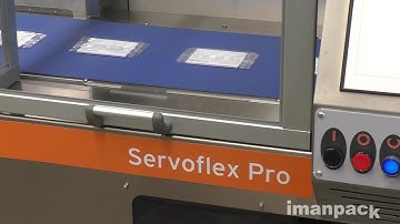 VIDEO CLIP - Servoflex PRO Flow-wrapper for packaging  sticky notes (by Imanpack)