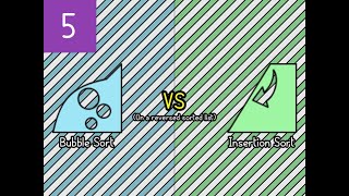 Bubble Sort vs Insertion Sort (rematch!) | Sorting Algorithm Fights 5
