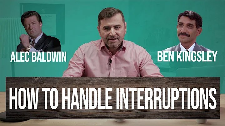How To Handle Interruptions During A Speech | Peter Szeremi