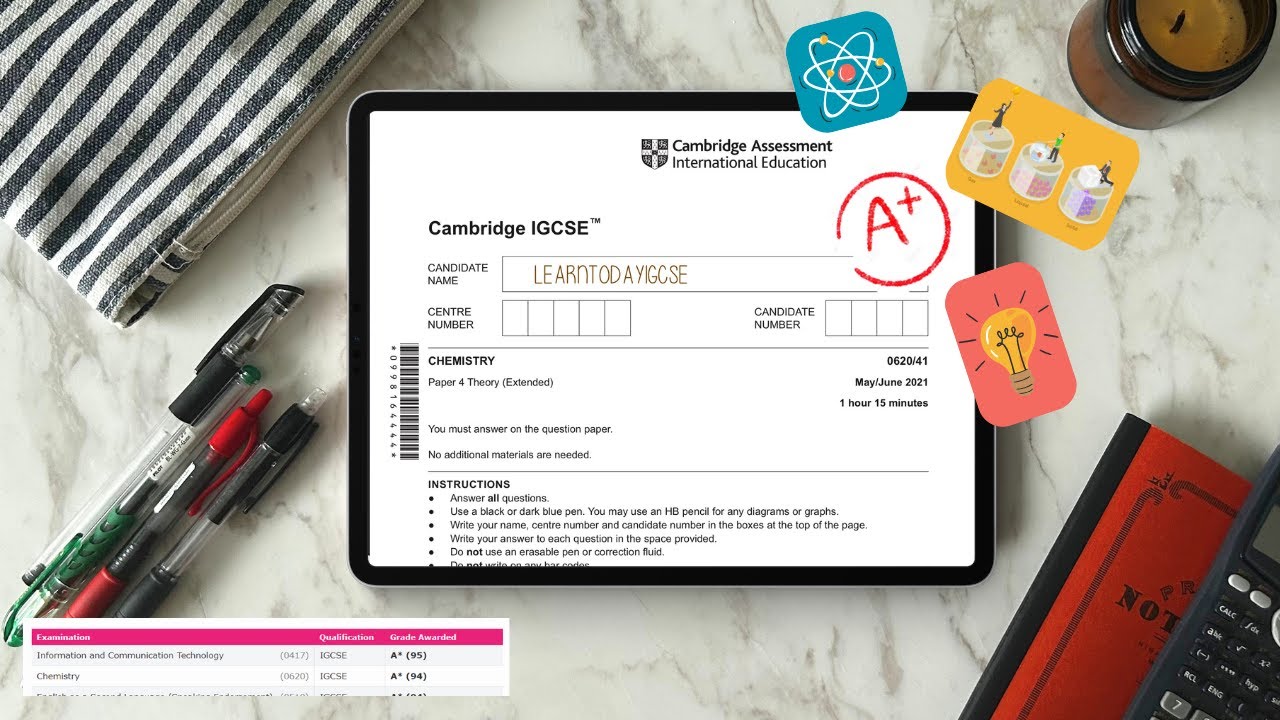 IGCSE Chemistry 0620 l Chapter 1 : Particulate State Of Matter - YouTube
