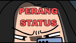 Perang Status #animasiindonesia #shortanimation #animasi
