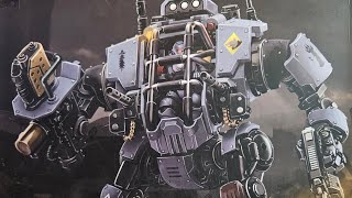 Joy Toy Warhammer 40K 1/18 Space Wolves Invictor Warsuit Unboxing