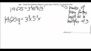 Finding Smallest Integer to multiply to make the product a perfect cube