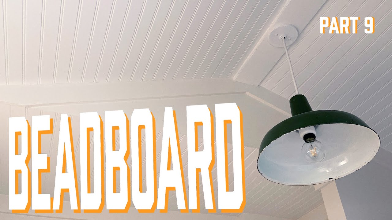 How to Install a Beadboard Ceiling - Pine and Prospect Home