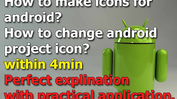 How to make the icon for android application project using photoshop and change the icon in android