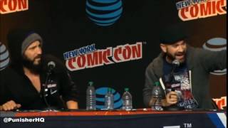 Punisher vs Batman... Jon Bernthal answers it!