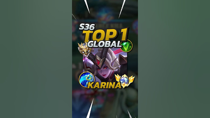 62% Winrate Karina S36 Build! Mobile Legends #mobilelegends #mlbb #gaming