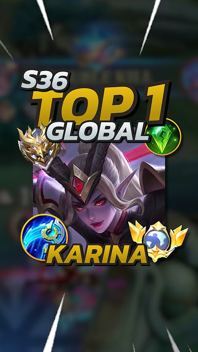 62% Winrate Karina S36 Build! Mobile Legends #mobilelegends #mlbb #gaming
