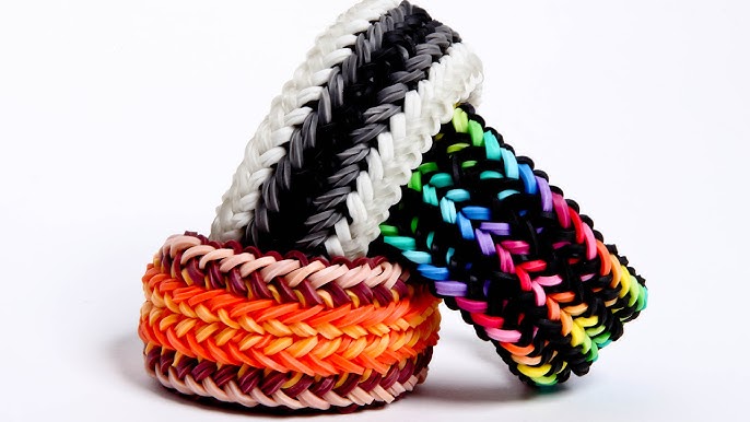 2 pack hexafish rainbow loom friendship bracelets