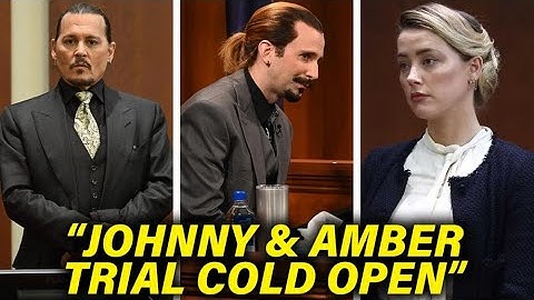 Johnny Depp and Amber Heard Trial Cold Open - SNL