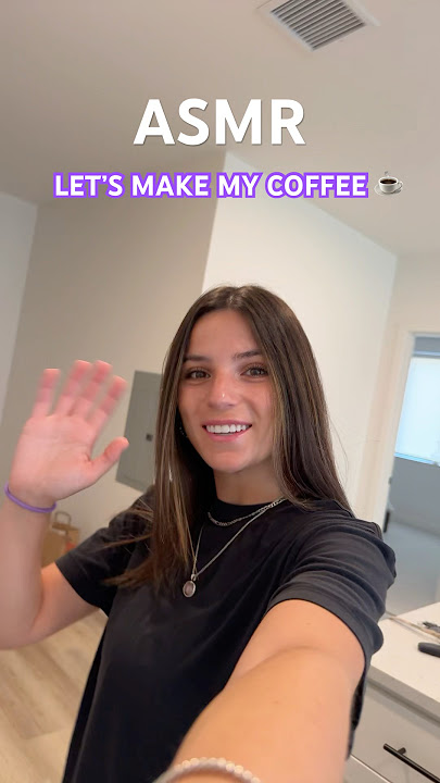 ASMR Make Coffee with Me! ☕️