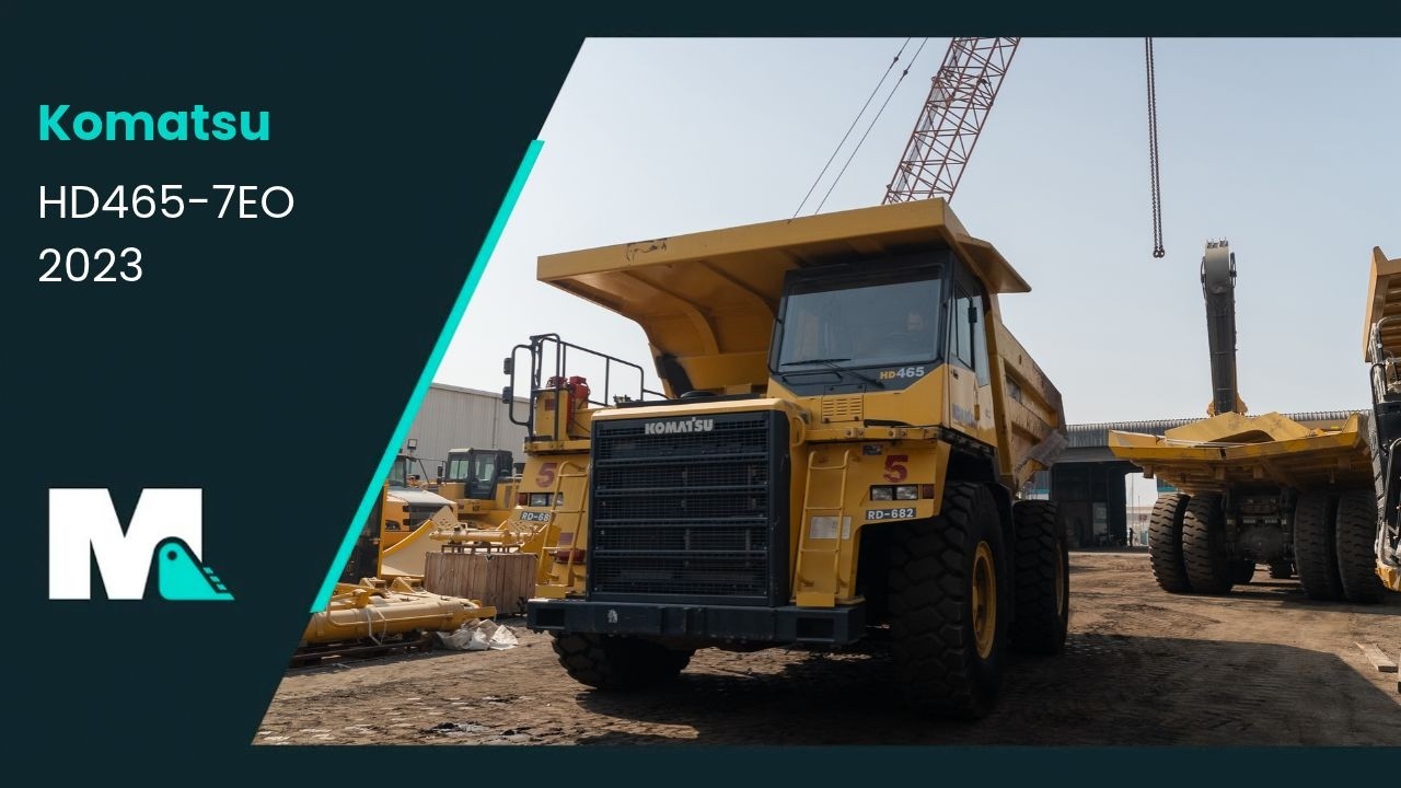 Komatsu HD465-7EO Rigid Dump Truck | 2023