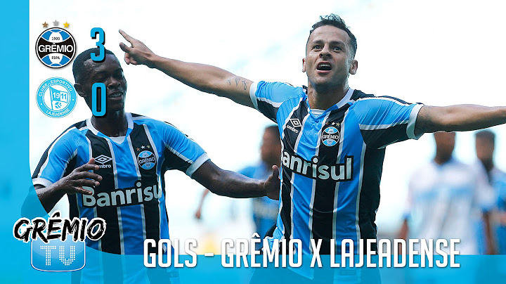 [GOLS] Grêmio 3 x 0 Lajeadense l GrêmioTV