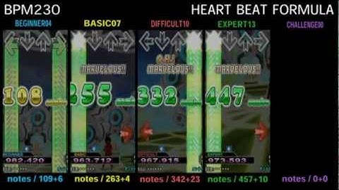 DDR X3 / HEART BEAT FORMULA - SINGLE