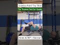 The Thomas Test For Tight Quads Exercise Tutorial