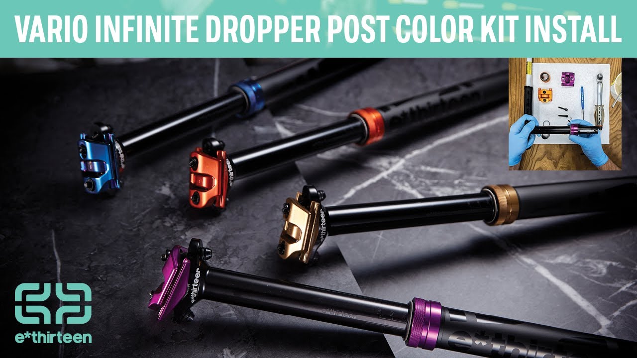E*thirteen Vario Infinite Dropper Post Color Kit Install
