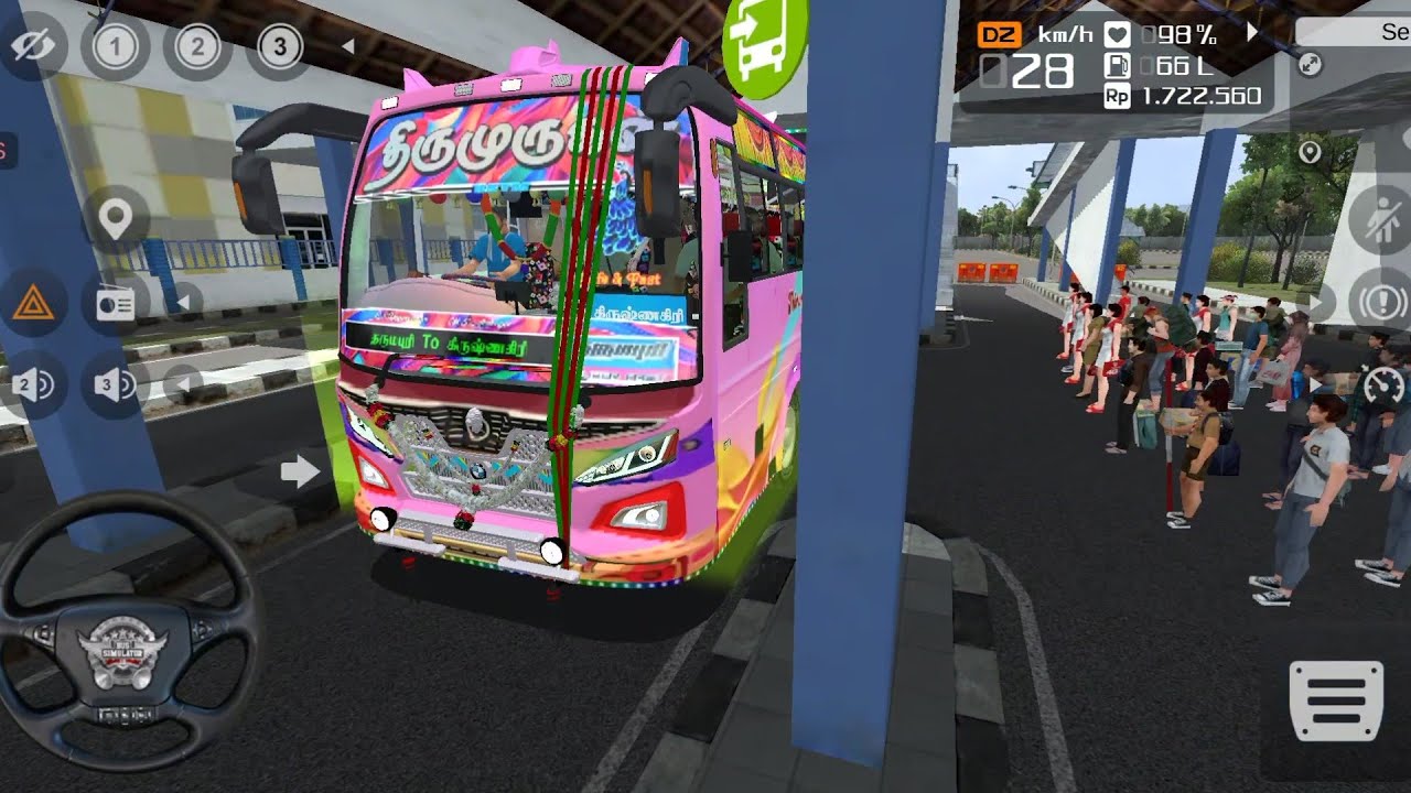 💥 aaj hoga aar ya par bus simulator indonesia android game 