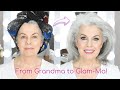 FROM GRANDMA TO GLAM-MA! Kerry-Lou shows how transformative makeup can be at ANY age!