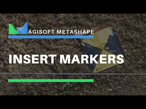 Agisoft Metashape - Insert markers