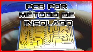 Revelado de PCB por insolado