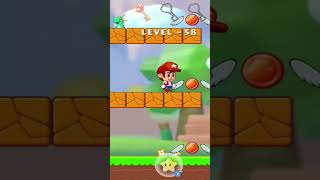 BOBBY'S ADVENTURE RUN||level 58||#games#mario#shortvideo