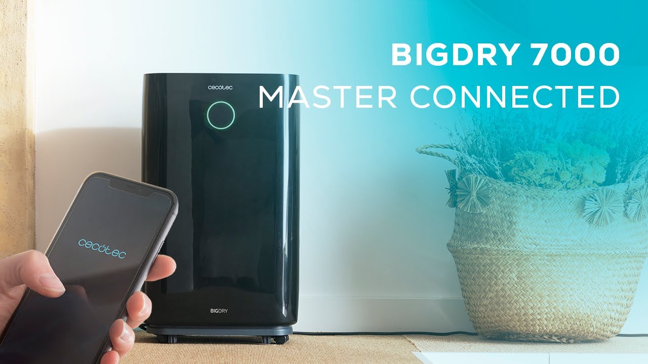 BigDry 9000 Professional Connected Deshumidificador de 20 L/día Cecotec