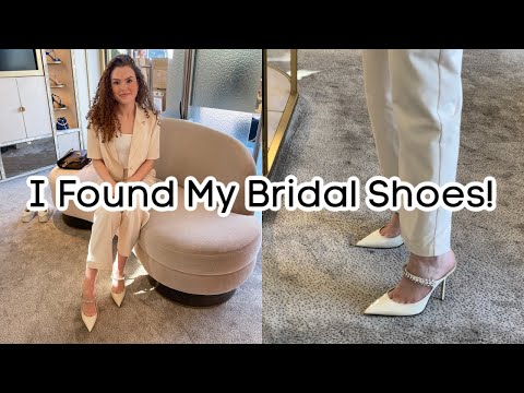 Come Bridal Shoe Shopping With Me! Wedding Shoe Story