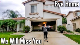 Saying BYE to Our House and Driving to Texas from California | Emotional Moment