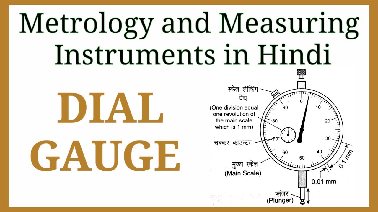 DIAL GAUGE IN HINDI MMI EDUCATION CANDLE ANJALI SHARMA YouTube