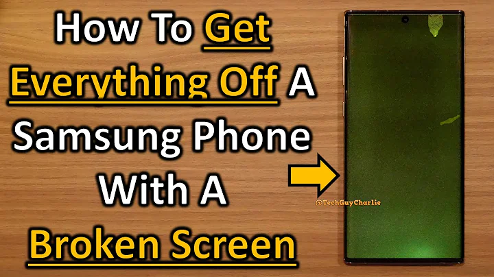 Recover All Your Important Data From A Samsung Phone With A Broken Screen