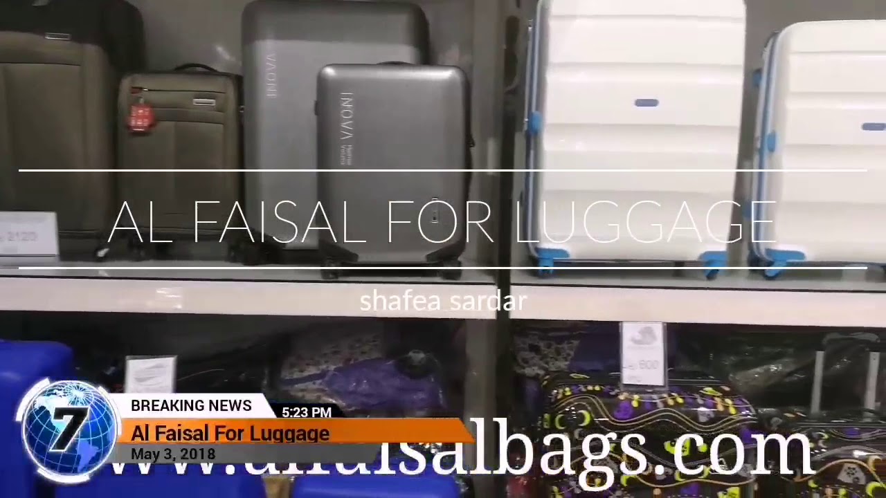The Biggest Luggage Showroom In Jeddah YouTube