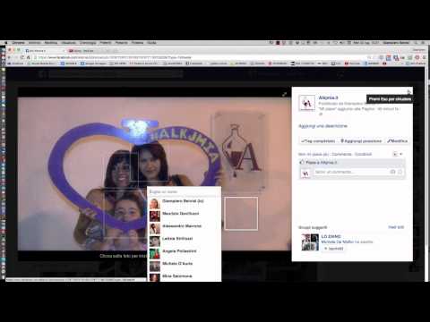 Tutorial per taggare su fb amici su pag professionali
