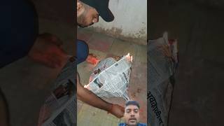 HOW TO MAKE A FLYING PAPER FIRE #short #experiment