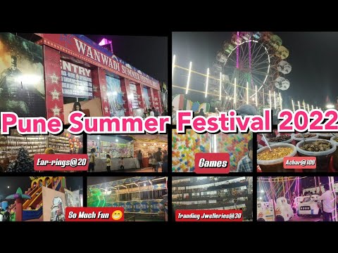 Travelling Vlog Summer Festival At Pune | Mela | Summer Special | Part - 1