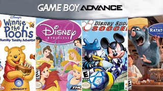 Disney Cartoon Games for GBA