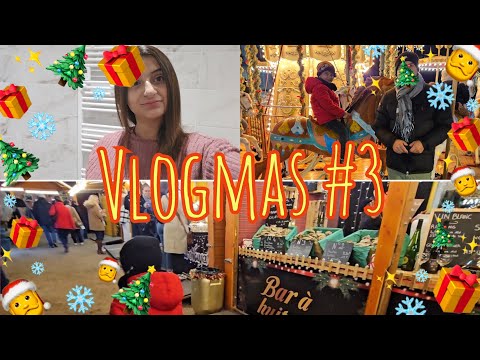 🎄Vlogmas 3❄️ საშობაო გასეირნება☃️🎄