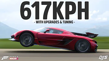 Jaké je nejrychlejší auto ve hře Forza Horizon 5 s tuningem?