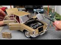 1:18 Mercedes-Benz W108 280 SE, Autumn beige - Norev Dealer Edition [Unboxing]