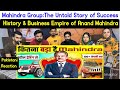 Reaction on mahindra group the untold story of success history  business empire of anand mahindra