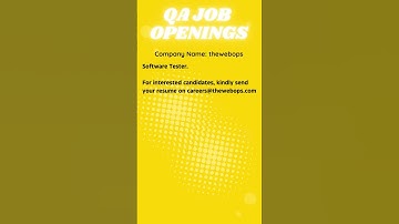 QA JOB OPENING FOR MANUAL TESTING  #automation #selenium #manualtesting #qa #viral #yt #ytshorts