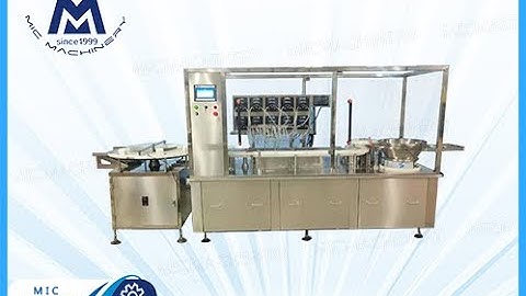 pharmaceutical vial filling machine: How Does Machine Fill liquid Into the Bottle Automatically.