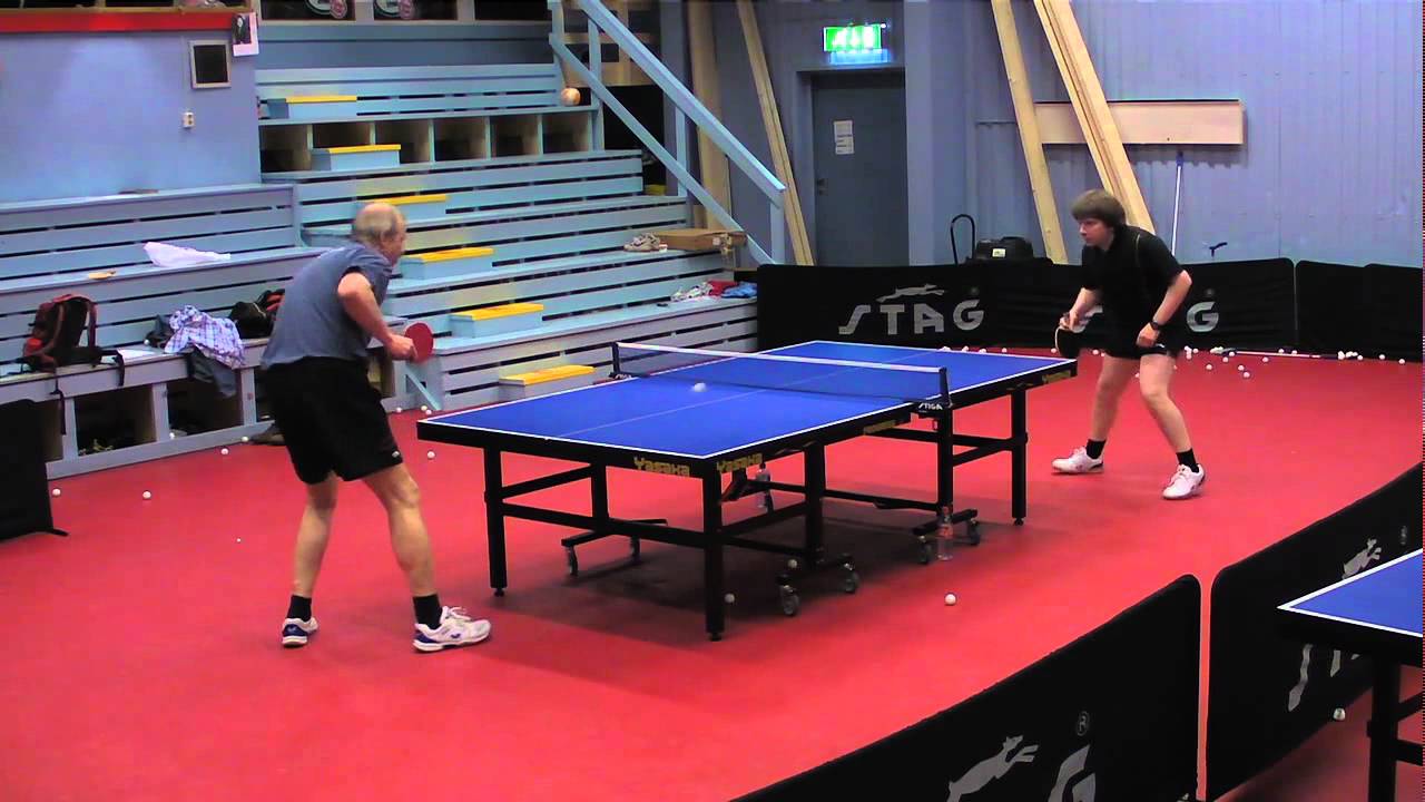 table tennis match (highlights) penhold YouTube