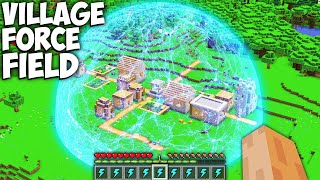 This Protective DOME of FORCE FIELD covers my Village from Attack !!! Defense Sphere Base !!!