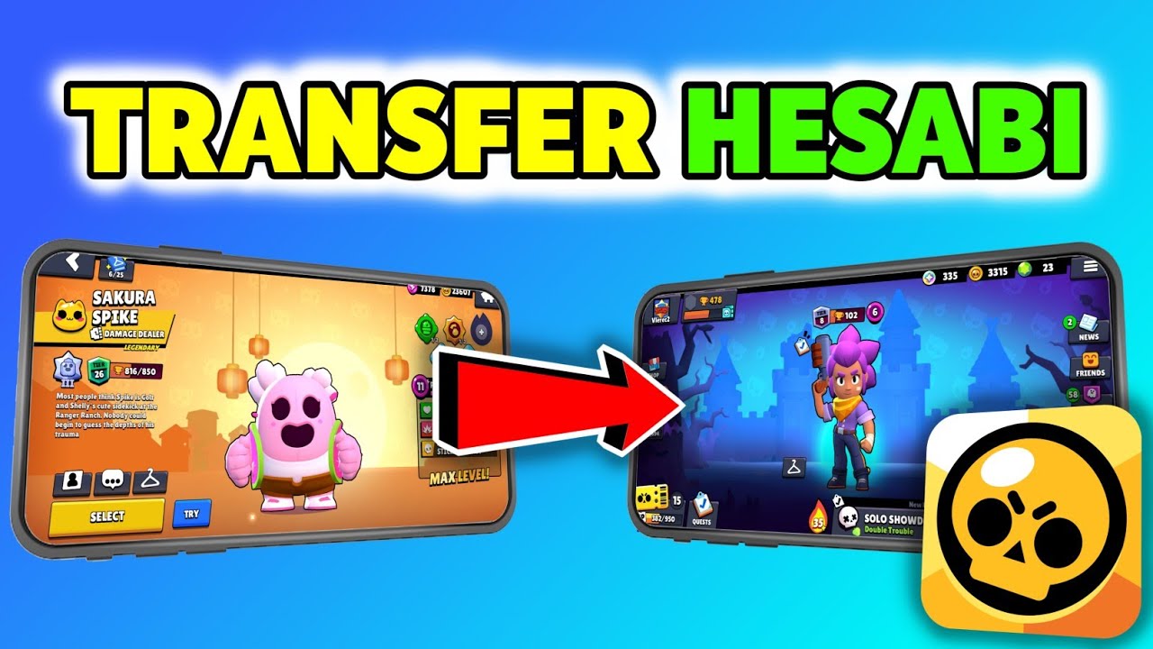 Brawl Stars'ta Hesap Nasıl Transfer Edilir | Telefondan Telefona Aktarma