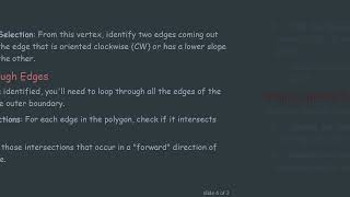 How to Calculate the Outer Boundary of a Polygon