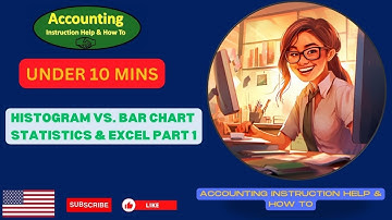 Histogram vs. Bar Chart Statistics & Excel Part 1