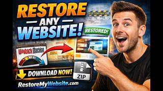 How to Restore a Website from Wayback Machine (FAST & EASY)