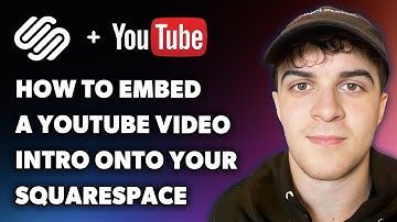 How to Embed a Youtube Video Intro Onto Your Squarespace Website (Full 2025 Guide)