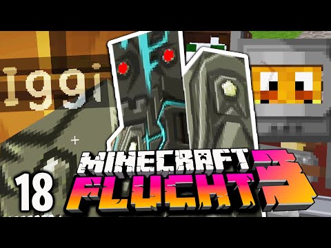Unser erster GOLEM ☆ Minecraft FLUCHT 3 #18